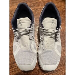 On Cloud 5 Athletics Running Shoes Men's Size 12.5 Gray Swiss Engineering